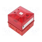 205047 Signaller: lighting; flashing light; red; FL40; 230VAC; IP65; 98mA h947ZPYa351QH_2ZMyQtrxmAQx9tcQHDvirwMIgVNAQ