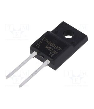 VS-ETX0806FP-M3 Diode: rectifying; THT; 600V; 8A; tube; Ifsm: 80A; TO220FP; Ufmax: 2V XyIMdK-_-XjbTLGEBn5M1tE4dcfFRxrZi_vzRfs-Qm4