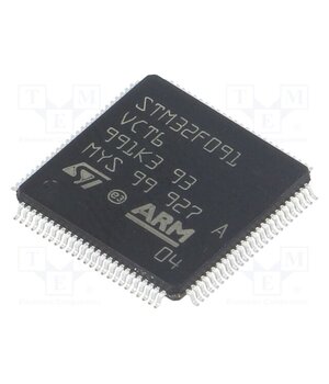 STM32F091VCT6 IC: STM32 ARM microcontroller; 48MHz; LQFP100; 2÷3.6VDC; -40÷85°C pj4AUP4hx-frWjrHlPDys4GQpq8_hLNRNPC0JdOw6x4