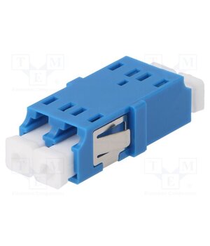 A001-LC-DX-2128 Connector: fiber optic; socket,coupler; LC; female; ways: 2; blue unXEyQrUBNsc2T7fWCPeLJh7tYbnWbRUiXDQ4G4AEiE