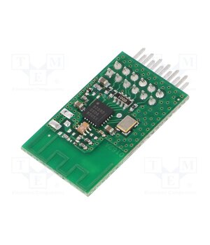 650201476G Module: RF; AM transceiver; FSK; 2.4GHz; SPI; -115dBm; 3VDC; 36/8mA ndAzrsbLs_29f8bIm2CUzS8pGbzidSTRm2UHwzyq9NQ