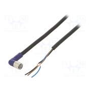 XS3F-LM8PVC3A5M Cable: for sensors/automation; M8; PIN: 3; angled; 5m; plug; 30VDC cPMlyDXRzSFsEnEplgowluwqHwSuJ1EQqmBU6sGdKv0