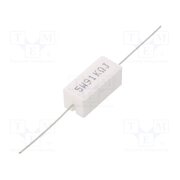 CRL5W-91K Resistor: power; cement; THT; 91kΩ; 5W; ±5%; Ø0.8x35mm; 9.5x9.5x22mm w-sh1w3y8KZ46Ln68Kq3VQV4ianpEpNeecxDnClMmYM