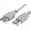 КАБЕЛЬ для КОМПЬЮТЕРА USB A (Ш) <-> USB A (Г), 5m серый CKAK112_5P.jpg