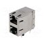 0845-2R1T-E4 Connector: RJ45; socket; PIN: 8; shielded,double,with LED; 8p8c 0yv_VWAV35B5YYBUWpC1OOgIa9MGg2iH_OaPyOzCJC8