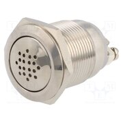 GQ19B-M/24V Signaller: sound; 85dB; Illumin: none; IP50; Ø19mm; 1÷10mm; 360mW 9yRqz9vE0oiKEVR6zzBJOyDqRp_iuYYSeNmE8l3UvKk