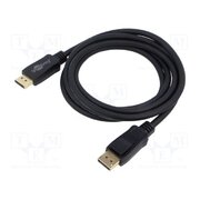 74744 Cable; DisplayPort plug,both sides; PVC; DisplayPort 2.0; Len: 2m H430Spsn8zF4jGDJvDxBk9WtyNPMyqTzHm4UR45VB44