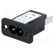 5008.0006 Connector: AC supply; socket; male; 2.5A; 250VAC; C8 (EURO); 5008 Ln2nXFIYWKZ4gFGtIoSfXcrSWrZSI9vSGHkaDdelF6w