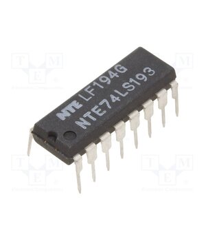 NTE74LS193 IC: digital; 4bit,binary up/down counter,inverting,synchronous NG7E5sjDxxIZ6E6kF_UhcT_CkQiZowTwN70H7hee40Q