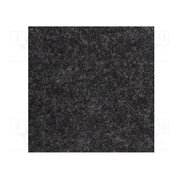 TKCZARNA MEL Upholstery cloth; Dim: 1500x700mm; Thk: 3mm; black melange M4r-cgN81v1Oa0yv5PauIMNG8I3AU7t2qdiV5cyVdnc