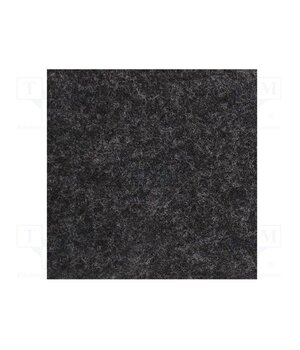 TKCZARNA MEL Upholstery cloth; Dim: 1500x700mm; Thk: 3mm; black melange M4r-cgN81v1Oa0yv5PauIMNG8I3AU7t2qdiV5cyVdnc