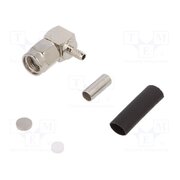 CONREVSMA012 Connector: SMA; plug; reverse,female; angled 90°; 50Ω; RG174; PTFE atXevL0xM3Ivan3shE57pIOQiFlWsyFGByAnRR-Sbao