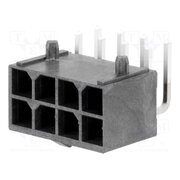 172064-0008 Connector: wire-board; socket; male; PIN: 8; Mega-Fit; angled 90° wyc0MF3EMd_y8eW_sRYJT4qg6aBJQ6hOVqYG8_jd0J8