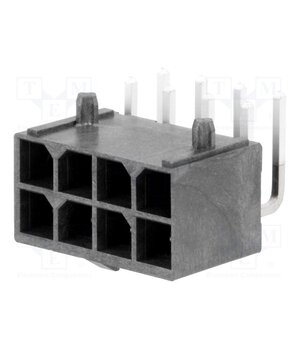 172064-0008 Connector: wire-board; socket; male; PIN: 8; Mega-Fit; angled 90° wyc0MF3EMd_y8eW_sRYJT4qg6aBJQ6hOVqYG8_jd0J8