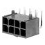 172064-0008 Connector: wire-board; socket; male; PIN: 8; Mega-Fit; angled 90° wyc0MF3EMd_y8eW_sRYJT4qg6aBJQ6hOVqYG8_jd0J8