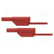 VSFK 8500 / 1 / 25 / RT Test lead; 16A; banana plug 4mm,both sides; Urated: 1kV; red 21i3py2FsHjwjjEZ_vcmoC5IfwtNmqzUVIGJXm85opQ