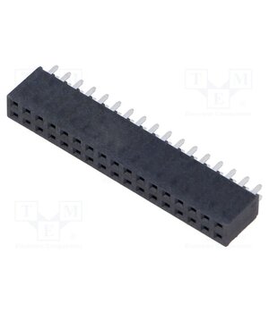SSW-117-01-T-D Connector: pin strips; socket; female; PIN: 34; straight; THT; 2x17 aPF0tQO-fZQalRgaU2tEHdtOy7Uxz7SYeHueB9iYrko