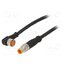 0810 0805 04 301 0,6M Cable: for sensors/automation; M8; PIN: 4; 0.6m; plug; 60VDC; 50VAC 0Xxq8JDKSSbhsJLcA4Tb38ZmgogeMTiLVgCVD4IckDY