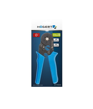 Knaibles plānsienu uzmavu saspiešanai Högert HT1P205, 0,25–6 mm², sešstūra saspiedums IRE074H+4.jpg