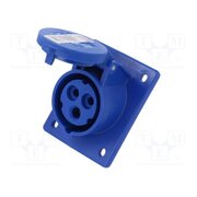 413-6 Connector: AC supply; socket; female; 16A; 230VAC; IEC 60309; IP54 5XZM9cTpfUIL6-ObRvarnBbMcd70RfDm01kAORJNkQ4