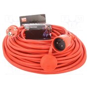 W-97094 Extension lead; 3G1.5mm2; 40m; rubber; red; Sockets no: 1; 16A 3WX5Jv3rKR5dtVeseINkkZIQFoHgia-HwL24ZVn4C5U