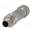 71327 0986 EMC 102 Connector: M12; plug; PIN: 4; male; straight; spring clamp; 4÷9mm mmqS02hZMBLaDFjJZVrFB1xchXFApLrNKZ2hU-jx09g