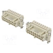 DE-032-FS Connector: HDC; contact insert; female; DE; PIN: 32; 32+PE; UL94V-0 iEEHecX9pEif6A-fs141H3V78H0gBRRcbw6pyezwtrg