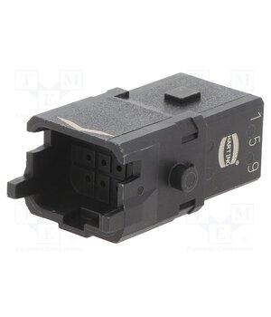 09100123006 Connector: HDC; contact insert; male; Han® 1A; PIN: 12; size 1A Q7ZZEkXoRpYxxJd967RtqrMB8cxiShU0U-_xA-En0CY