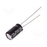 EEUEB1A221S Capacitor: electrolytic; THT; 220uF; 10VDC; Ø6.3x11mm; Pitch: 2.5mm dCE7HiyfcbcXOZ8hib6r2BZ-c3mUq3REg_h4_gTk9D0