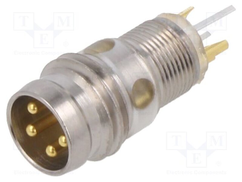 86 6919 0002 32704 Connector: M8; socket; male; 718; 4A; 30V; PIN: 4 ...