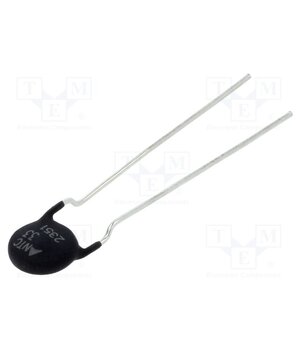 B57153S0330M000 Thermistor: NTC; 33Ω; Ø: 8.5mm; -55÷170°C; ±20%; THT; Pitch: 5mm ruLOEA52X1iGmwqVbJWnyA-CoZug9CctTDSPvh_7jjc