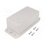 1555JF42GY Enclosure: multipurpose; X: 91mm; Y: 159mm; Z: 62mm; 1555F; ABS; grey FyukUENC2pViY3Z6CApFO9cuA2pBjui63-bw6Q0LYHY