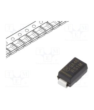 RS1M Diode: rectifying; SMD; 1kV; 1A; 500ns; DO214AC,SMA; Ufmax: 1.3V vzg4e7h9Hk1pIu_ABYosY2X3ApelmQOpRUZpMSnBfeY