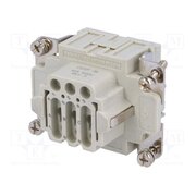 CDSF 09 Connector: HDC; female; CDS; PIN: 9; 10A; 400V; 9+PE; size 44.27 oKQSkEVBHKE2NUbDDDwZbyhMCiNXMS16RRlCwj6TAro