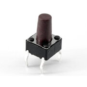 MICROSWITCH OFF-(ON) 50mA / 12VDC square, 6x6mm, h= 9.5/6mm