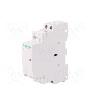 A9C20736 Contactor: 2-pole installation; 25A; 230÷240VAC; NC x2; IP20; ICT cwz_1I2k0Yf9Lnsgq5neZZsLjPE9KdNz6LDguNHHZ0k