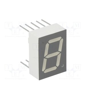 KW1-521ASA Display: LED; 7-segment; 13.2mm; 0.52"; No.char: 1; red; 4÷5mcd BmNjqoFP2tXXFaxNjKuR8XsNKIvNg8D3_Xga_4ceopE