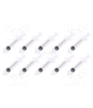8401008 Syringe; 10ml; transparent; Luer Lock; polypropylene; 10pcs. XW83T5pCfMKynnS58DEPoKXUoPhyYSAZBPXgrlN38K0