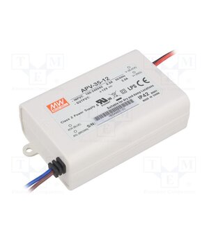 APV-35-12 Power supply: switching; LED; 36W; 12VDC; 3A; 90÷264VAC; 127÷370VDC ot_WQzvH9qXF-hJbgz0sGVvQI0qETwFFeAwjcAWyL2I