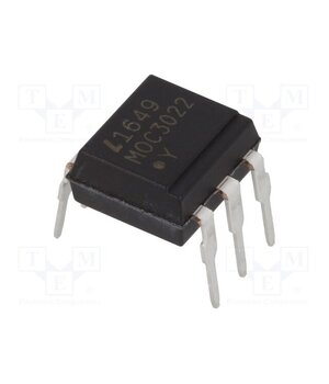 MOC3022 Optotriac; 5kV; Uout: 400V; without zero voltage crossing driver 8SDbQuSP5Px1Zh35aleOCCLoMMDGw7jXjXDi4Q-LpB4