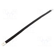 IKT-010-300-0707-D Braids; insulated earthing tape; 10mm2; Ø1: 7mm; Ø2: 7mm; 75A; IKT qql5rlMXPO8sFwHp-ioNRtOFre7HkA00Waq-8cBRntE