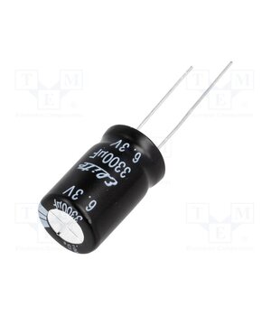 PF0J332MNN1220 Capacitor: electrolytic; THT; 3300uF; 6.3VDC; Ø12.5x20mm; ±20% awB30BCvkSsTnfzeDNRL8_tPCMFMOxTWbXtrzf-8ZZ0