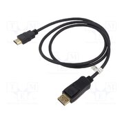 64835 Cable; DisplayPort plug,HDMI plug; DisplayPort 1.2,HDMI 1.4 bC9fZS1bFRRrqIy5jo1qTzKNOBN4M4qAxucd1mlzo2M