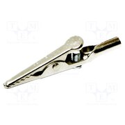 BU-60S Crocodile clip; 10A; Grip capac: max.7.9mm; Overall len: 50.1mm D0hYyCDFia0XYMG-Apm4RaRrS6huNblvFCjzOatb8z8