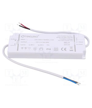 YSL50M-1204160 Power supply: switching; LED; 50W; 12VDC; 4.16A; 220÷240VAC; IP44 MW5O6bxRhvJ80PKOediPOJEx325tYsphQdtWSF9TQNE
