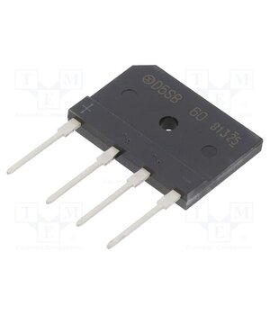 D5SB60-7000 Bridge rectifier: single-phase; Urmax: 600V; If: 6A; Ifsm: 170A 227Mijfctls2JAThJKKYHh7E9KF6v2Hw3Ju080VSwak