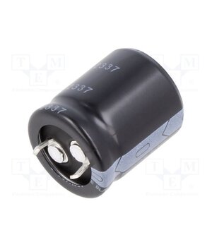 ELH2WM101O25KT Capacitor: electrolytic; SNAP-IN; 100uF; 450VDC; Ø22x25mm; ±20% ywQILx6fa3gMP7PY9cq5pBINUUSAQ3UiS8XZgf2rPCU
