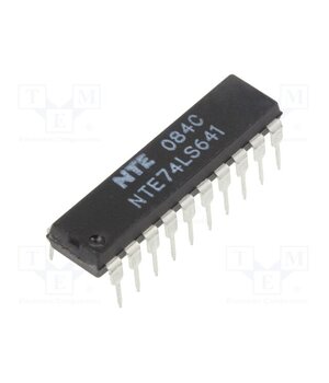 NTE74LS641 IC: digital; bus transceiver; Ch: 8; TTL; THT; DIP20 hQXmincMWeutGe13u_UQz3S-NmBfFrGzJSM3gCZqog4