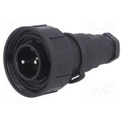 PX0736/P Connector: circular; plug; male; PIN: 2; 12A; 250V; IP68; UL94V-0 X5o1kzThm9nenr6Ua7AgjyjqipCuOLVxkMthUTZU2XM