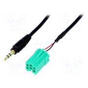 AUX-RENAULT.02 Aux adapter; Jack 3,5mm; Renault 5v6T51yjsujeJ8ELr3C2m2WJlktr7Qd4cPgaxmxCrWE